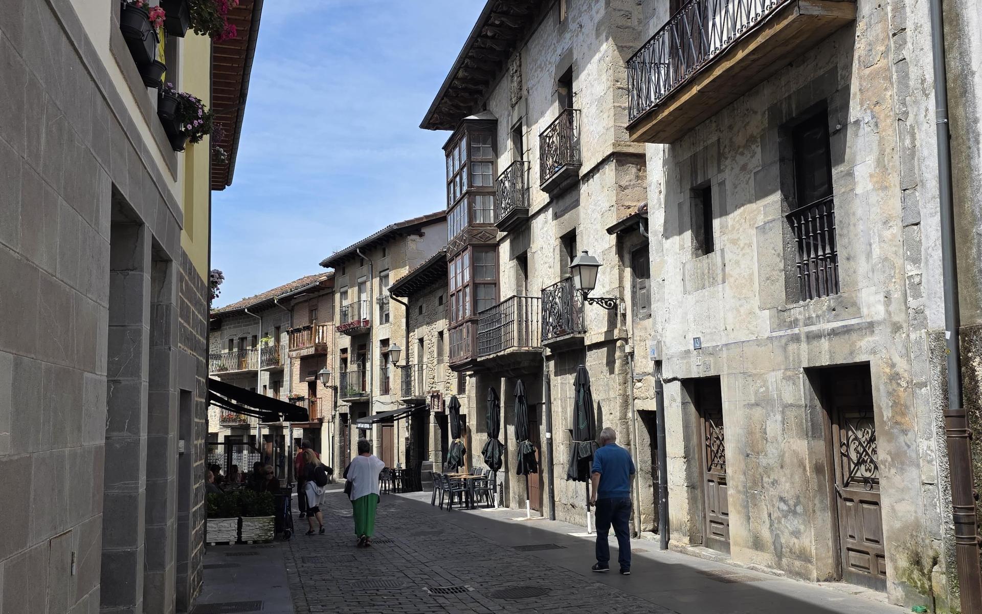 Mittelalterliche Altstadt von Artziniega