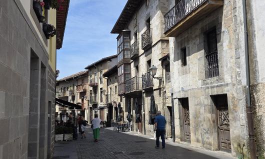 Mittelalterliche Altstadt von Artziniega