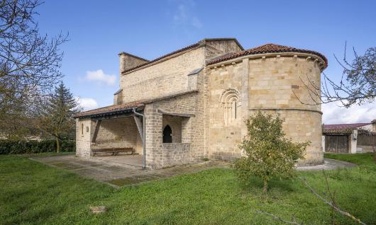  Kirche von San Mart�n de Tours befindet, in Gazeo